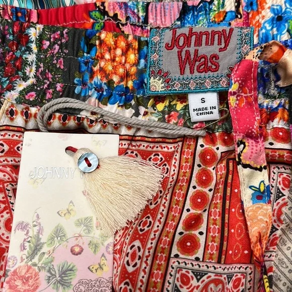 Johnny Was Callaway Silk Floral Set S - Picture 6 of 10